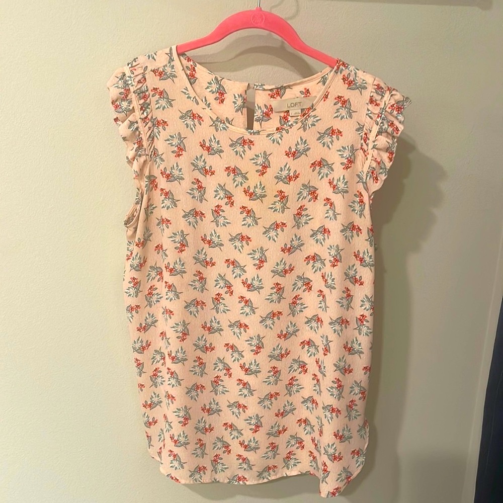 Loft Sleeveless Blouse